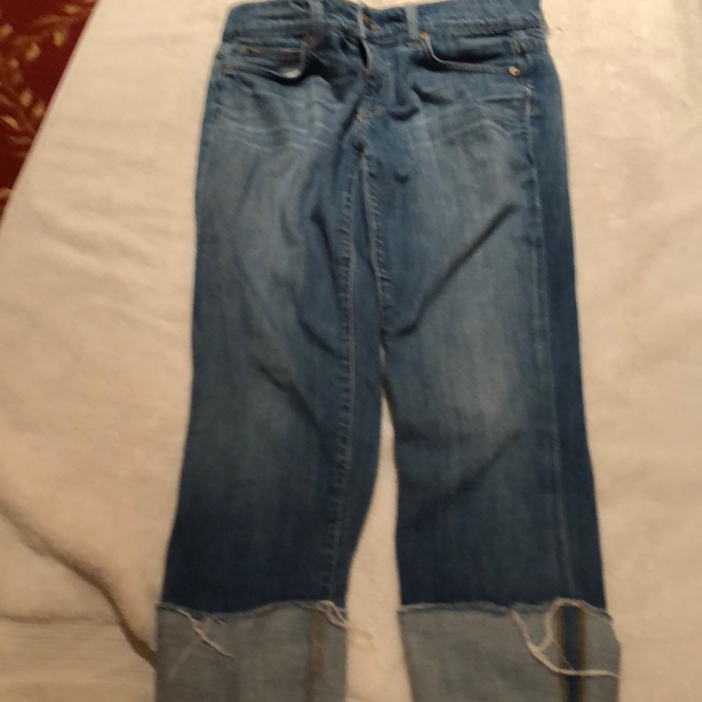 Cropped jeans